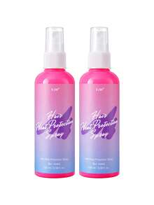 热保护定型喷雾 - 头发热保护喷雾 - 造型喷雾，有效控制毛躁，增添光泽，保护头发免受损伤 - 可抵御高达 250°F 的高温 - 彩色 - 查看 12