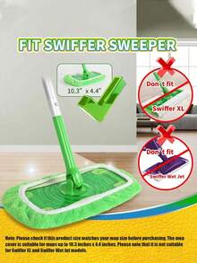 Ultra-Fine Fiber Mop Pad - Reusable & Washable, Suitable For Dry & Wet Floor Cleaning - Fits Most Standard Mops - Gray Household Cleaning Pad, Dry Sweeping Cloth Suitable For Mops, Wet Mop Replacement Pad, For Mopping - Nhiều màu - Xem 5