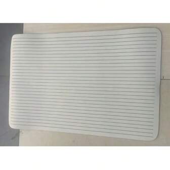 1 pieza Tapete de secado de platos a rayas, Tapete para encimera de cocina, Tapete para fregadero, Apto para usar con escurridor de platos