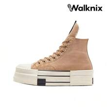 Rick Owens X Converse DRKSHDW DBL DRKSTAR Chuck 70 High 'Washed Canvas Pack - Blonde' Tan Egret Sneakers Men A06756C - 彩色 - 查看 1