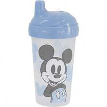 SLAWToddler Sippy Cups For Boys 10 Ounce Mickey Mouse Sippy Cup Pack Of Two With Straw And Lid Durable Blue Leak Proof Travel Water Bottle For Toddlers - MickeyMouseII - View 3
