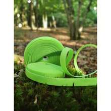 New- Multipurpose Reusable Plant Tie Self-Adhesive H Loop Wrap For Garden Support Cables Nylon And Polyester Organizer 10 Meters / 32 FEET ROLL Light Green - Image Color - View 5
