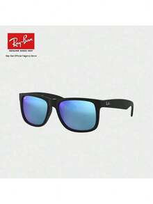 Ray Ban Kính râm 0RB4165F, kính râm vuông unisex, nhẹ và thoải mái, phù hợp cho nhiều dịp khác nhau, bao gồm cả du lịch. Màu đen. - màu đen - Xem 4