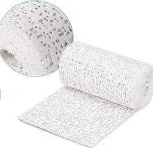 5厘米*270厘米速干石膏绷带卷，内含柔软透气的纱布衬垫，适用于手腕和脚踝。 - 白色 - 查看 4