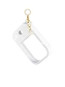 2pcs Touchland 1oz (30ml) Hand Sanitizer Spray Bottle Protective Case, 26 Flower & Letter Spray Bottle Marker, Silicone Anti-Drop Anti-Collision Protective Case With Keychain Design, Easy To Carry For Travel, Can Be Hung On Bags, Keys Or Children's Backpacks, Wear-Resistant, Waterproof, Reusable Protective Case For Touchland Hand Sanitizer Spray, Travel, Outdoor, Gifts, Halloween Gifts, Christmas Gifts