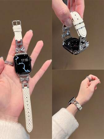 蝴蝶皮革表带兼容 38/40/41/42/44/45/46/49 毫米，兼容 表带 Ultra/Se11/10/9/8/7/6/5/4/3/2/1