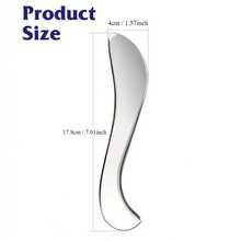 Stainless Steel IASTM Gua Sha Tools, Muscle Scraping Gua Sha Massage Tools Suitable For Arms, Back, Legs, Neck - Silver - View 6