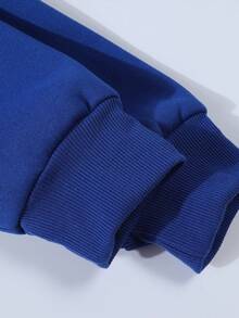 Sudadera con Capucha para Hombre - Azul - Ver 5