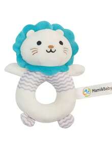 1 pieza Juguete sonajero con mordedor de animal de dibujos animados lindo para bebés - Multicolor - Ver 13