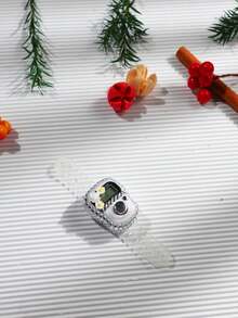 Rhinestone Flower Electronic Finger Tally Counter, Digital Display, Manual Click Counter, Handheld Counting Counter For Knitting, Golf, Fishing, School Sports Events, Ramadan Gift - Multicolor - View 12