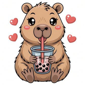 1/2/3 Piezas Pegatinas de transferencia de calor con diseño de Capibara de dibujos animados - Patrón de Capibara con forma de corazón bebiendo té de burbujas, pegatinas de transferencia de calor lavables, adecuadas para camisetas, vaqueros, sudaderas y cojines. Pegatinas decorativas de tela con animales lindos y divertidos, pegatinas de transferencia de calor prensadas en caliente, decoraciones de ropa DIY, creación de arte de tela interesante, fácil y suave de pegar, calcomanías de alta calidad, adornos de ropa