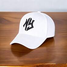 两顶刺绣男女通用情侣帽，适合春、夏、秋、冬四季户外休闲运动，节日礼物 - A - 查看 14