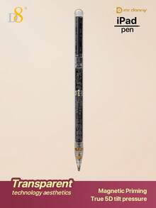 D8 透明觸控筆,適用於 iPad,磁吸無線充電、傾斜感應與防誤觸,第二代 Pencil 替代款,相容 Apple 2018+,高精度觸控控制,防刮 1.5mm 筆尖,相容 iPad Pro 11/12.9、Air 3-5、Mini 5-6、6-10 代,輕量人體工學握感,適合筆記/繪圖/學習,透明機身美學設計,適合女性使用者 - 彩色 - 查看 3