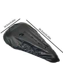 Black Bicycle Seat Cover - Durable Protective Cover Suitable For Road Bikes And Mountain Bikes, Streamlined Design With Flexibility And Protection, Bicycle Seat Cover, Road Bike Accessories, Fashionable Bicycle Accessories, Multifunctional Bicycle Accessories, Modern Cycling Gear, High-Performance Cycling Equipment, Commuter Cyclists, Cycling Enthusiasts - Multicolor - View 11