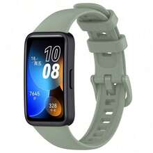Correa de silicona impermeable compatible con Huawei Band 10 9 8 Sport, brazalete de TPU suave, recambio de correa de reloj para smartwatch , accesorio transpirable y duradero - Banda HW 10 9 8 - Ver 12