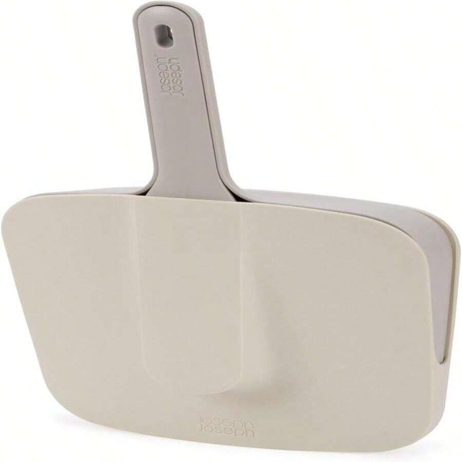 Joseph Joseph CleanTech Wall-Mounted Indoor Dustpan &Amp; Brush Set With Dust-Shield Compact, Clean Storage, Handheld Broom - ColorB - 查看 1