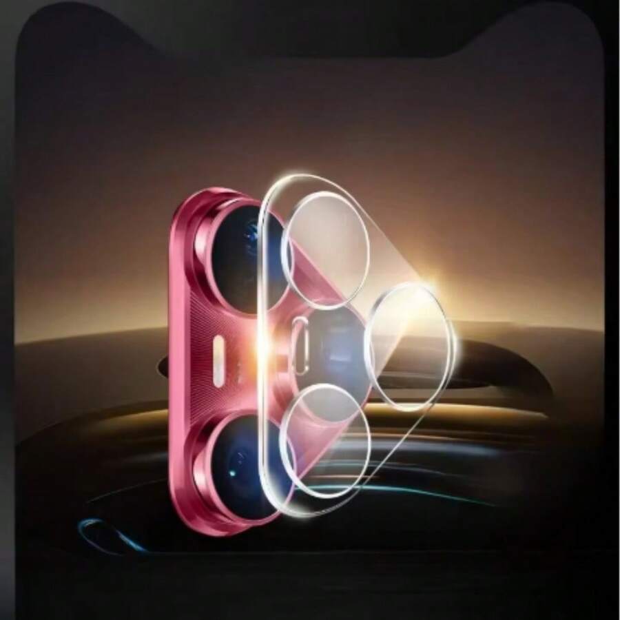 1pc 3D Transparent Camera Lens Protector, Compatible With Huawei Pura 70/80, Pura 70/80 Pro, Pura 70/80 Ultra, Shock-Proof And Anti-Fall Camera Lens Protection Film Applicable To Daily Shield, Office, Home Daily Shield Office Home Phone Camera Cover Waterproof Shockproof Scratch Resistant - Clear - View 1