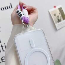 5个通用手机挂绳垫片，手机充电口固定连接卡手机壳夹挂绳贴纸吊坠