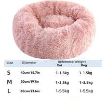 1pc Winter Cat Bed Cat Sofa Pet Bed - Cat Dog Winter Mat, Sofa - Warm Bed Mat For Medium Small Dogs And Cats - Pet Sleeping Mat - Multicolor - View 17