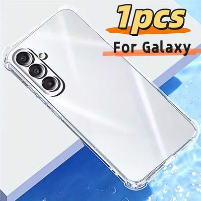 1个透明气囊防摔手机壳，防油、防刮、易清洁、外观友好，适用于三星 Galaxy A13 5G/A04S/Galaxy A13/Galaxy A10s/Galaxy A06/Galaxy A05/Galaxy A03 Core/Galaxy A01s/Galaxy F54/Galaxy F12/Galaxy M52 5G/Galaxy M62/Galaxy A21（暂定型号）