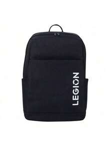 Lenovo Legion C1 Business Travel Universal Backpack: Multi-Compartment Storage, Breathable And Pressure-Relieving Carrying Design, Side Water Bottle Pocket, Water-Repellent Fabric, Anti-Theft Design, 16-Inch, Black. - Black - View 6