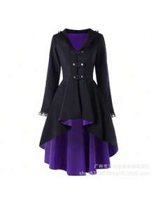 Stroje damskie - Czarny z fioletowym tłem - Zobacz 6