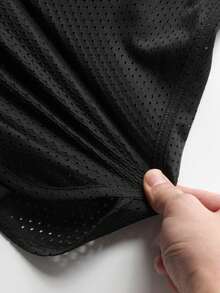 2pcs Men's Quick Dry Sports Set 2026, Spring/Summer Gym Fitness Wear, Sleeveless Tank Top And Shorts Matching Set, Men's Workout Training Running Suit - Black - View 2