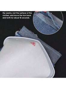 1pcs Double-Sided Iron-On Hemming Tape, Strong Adhesive Heat Bonding Tape, Iron-On Fusible Web For Clothing Alterations, Pants, Jeans, Skirts - 彩色 - 查看 4