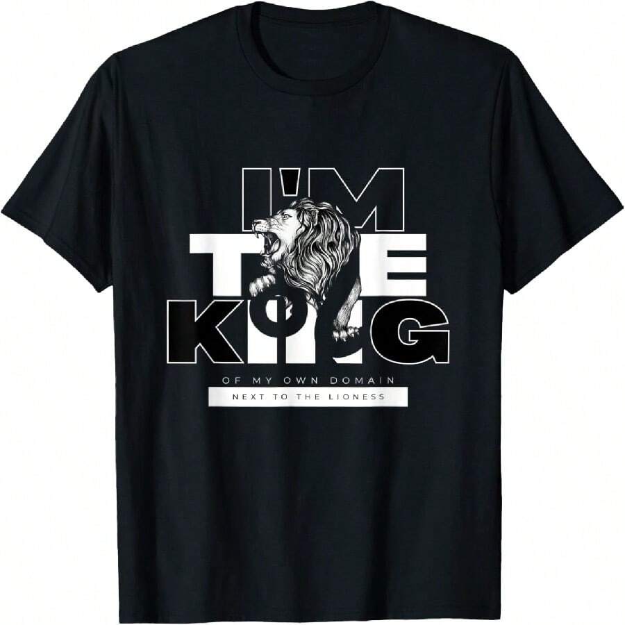 King T-Shirt(3).Jpg - Black - View 1