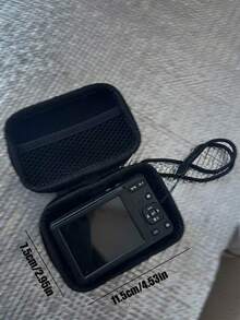 Portable Digital Camera Case(Box Only), Compact Design, Waterproof Material, Perfect For Outdoor Photography Enthusiasts And Travelers, Charger Bag, Office Essential Digital Bag, Cable Camera Bag, Electronic Data Cable Organizer, Storage Power Bank Cover, Wallet Travel Camera Bag, Waterproof Lightweight Large Capacity Portable Accessory 2026 New Year,Valentine's Day Gift For Men And Women - Black - View 21