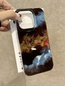 Wave Ripples Tie-Dye High-End Chic Feather Painted Minimalist Fashion Compatible With IPhone 15 / Compatible With IPhone 15 Pro Max / Compatible With IPhone 13 / Compatible With IPhone 13 Pro Max / Compatible With IPhone 12 / Compatible With IPhone 11 / Compatible With IPhone XS / Compatible With IPhone XR / Compatible With IPhone 8 / 7 Case, Galaxy A14 / A15 / S23 Ultra / A50 / A12 / A32 / A52 / A72 / A51 / A21S / A13 / A14 / S22 Ultra / S23 / A33 / A53 / S20 FE Protective Soft Phone Cover Waterproof Shockproof Anti-Fall Scratch Resistant - Multicolor - View 3