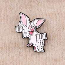 Enamel Pin Lapel Pins Badges On Backpack Women's Brooch Clothes Jewelry Fashion Accessories - 黑色 - 查看 4