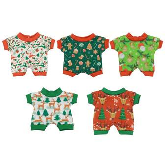 Plüschpuppen Kleidung, Weihnachtsmann Outfit Accessoires (nur Kleidung)