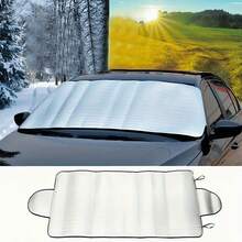 Car Window Shades Front Windshield Car Snow Ice Protector Window Windshield Sun Shade Foldable Heat Resistant UV Protection