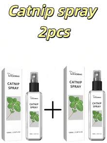 2支装 Yegbong 猫咪喷雾，有助于缓解猫咪焦虑，提升活力。这是一款健康喷雾。这款猫咪植物喷雾有助于缓解猫咪焦虑，改善它们的活动量和健康状况。这款猫咪植物喷雾香味持久，绳子耐啃咬耐抓挠，还能增加宠物的活动量。 - 100ml - 查看 14