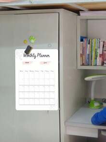 Reusable Magnetic Whiteboard Fridge Sticker With Erasable Pens - Dry Erase Weekly Planner Board For Kitchen, Home, School, Office - Perfect Back To School Gift - Multicolor - View 8
