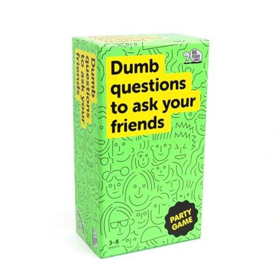 Games Dumb Questions To Ask Your Friends 3-8 Players 400+ Questions - As Pic - View 1