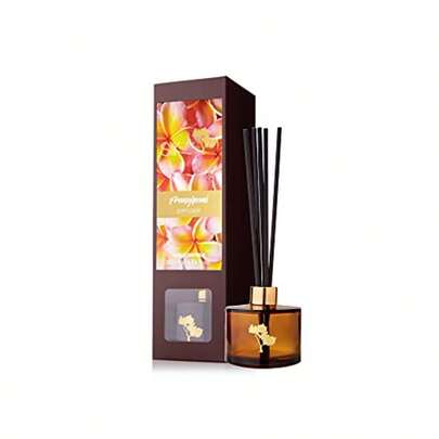 Silk Oil Of Morocco Frangipani Amber Reed Diffuser 200 Ml Brown Box