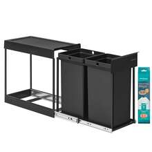 SONGMICS Trash Cans - ‎tintenschwarz - Xem 5