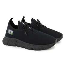 Women's Lightweight Sports Shoes For Walking, Gym, Weight Training, Running, Advanced Running - NEW ULTRA - Black - View 4