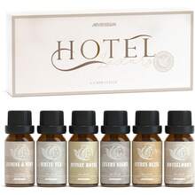 Black Friday1ARVIDSSON Hotel Diffuser Oils Gift Set, Hotel Scent Essential Oils For Diffuser, Luxury Fragrance Oil Blend - Jasmine & Mint, White Tea, Citrus Bliss, M-Way, Fancy Lobby, Gift For Women And Men - Cà phê - Xem 8
