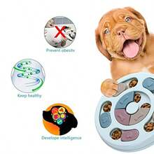 Dog PuzzleDogs Food Toys For IQ Training And Mental Enrichment Dog Treat Puzzle Blue - Xanh đậm - Xem 4