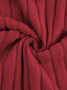 Áo thun nữ giá cả phải chăng, thiết kế 2 trong 1 họa tiết chấm bi và sọc, dáng ôm, đa năng để mặc hàng ngày hoặc mặc ngoài - Đỏ - Xem 6