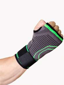 1 件压缩腕部支撑带 - 非常适合健身、运动、举重 - 耐用的腕部压缩带和掌部支撑绷带，确保手部稳定性并在锻炼和活动期间提供舒适感 - 彩色 - 查看 13