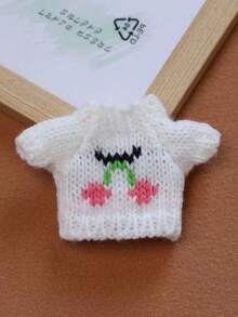 17cm Character Doll Accessories Decorative Cute Fruit Sweater, Mini Doll Decoration Accessories, Suitable For La-Bubu Dolls - Multicolor - View 2