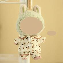 Suitable For 17cm Doll, Doll Clothes For Labubu Pajama Set, Changeable Outfit For Doll