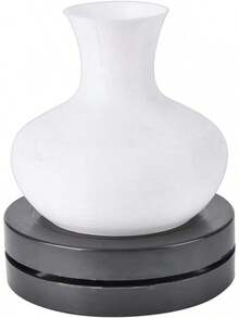 EstiloPlato Giratorio Craft, Placa Giratoria De CeráMica, Artesanal Hecho A Mano Arcilla Platos Giratorio CeráMica Herramienta Escultura Plato De Accionamiento Directo (DiáMetro 17,8)VersióN Mejorada - Diámetro 17,8 - Ver 1