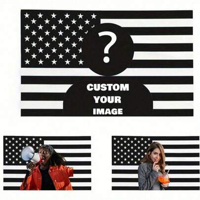 1pc Customized National Flag Tapestry, Personalized Flag, Can Customize Photos, Suitable For Birthday, Wedding, Valentine's Day, Party, Father's/Mother's Day, Room Decor, Home Decor, Bedroom Beautification, Also Can Be Used As Dorm Hanging Cloth For Students ,Forever Love