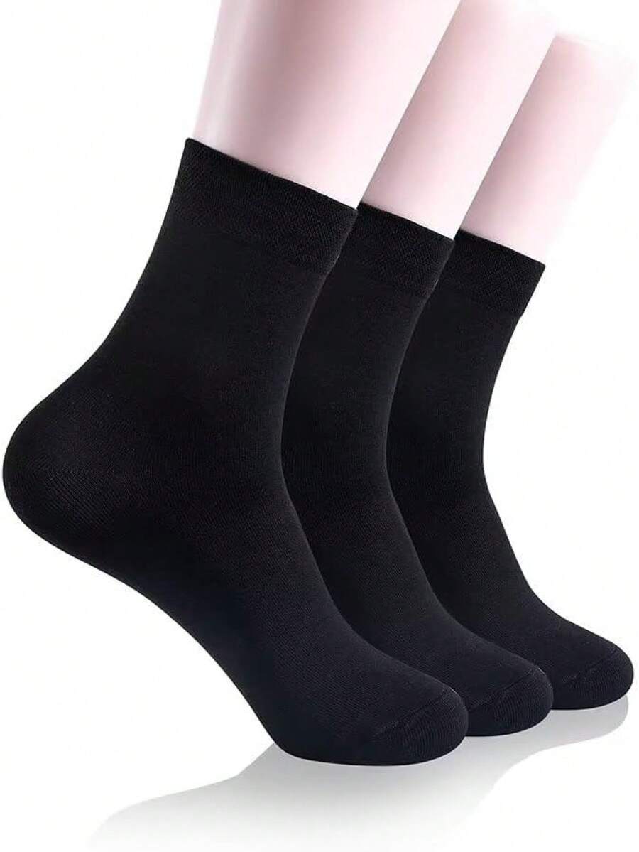 Athletic Socks - 6 Pairs Of Black Ones (packaging Box) - View 1