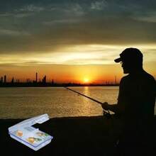 4 Pack Small Tackle Box Organizer Mini Tackle Box Fishing Tackle Box Organizer Snackle Box Container With Dividers For Hook Lures Flies Fly Tying - As Pic - View 7